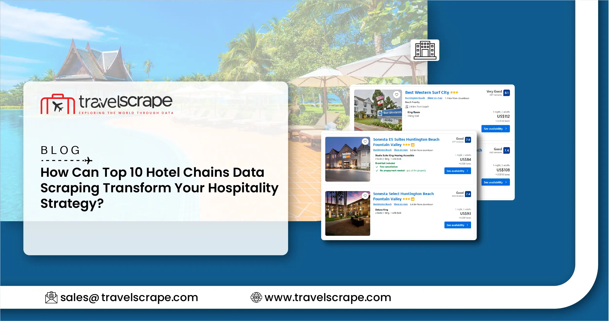 Top 10 Hotel Chains Data Scraping for Hospitality Strategy